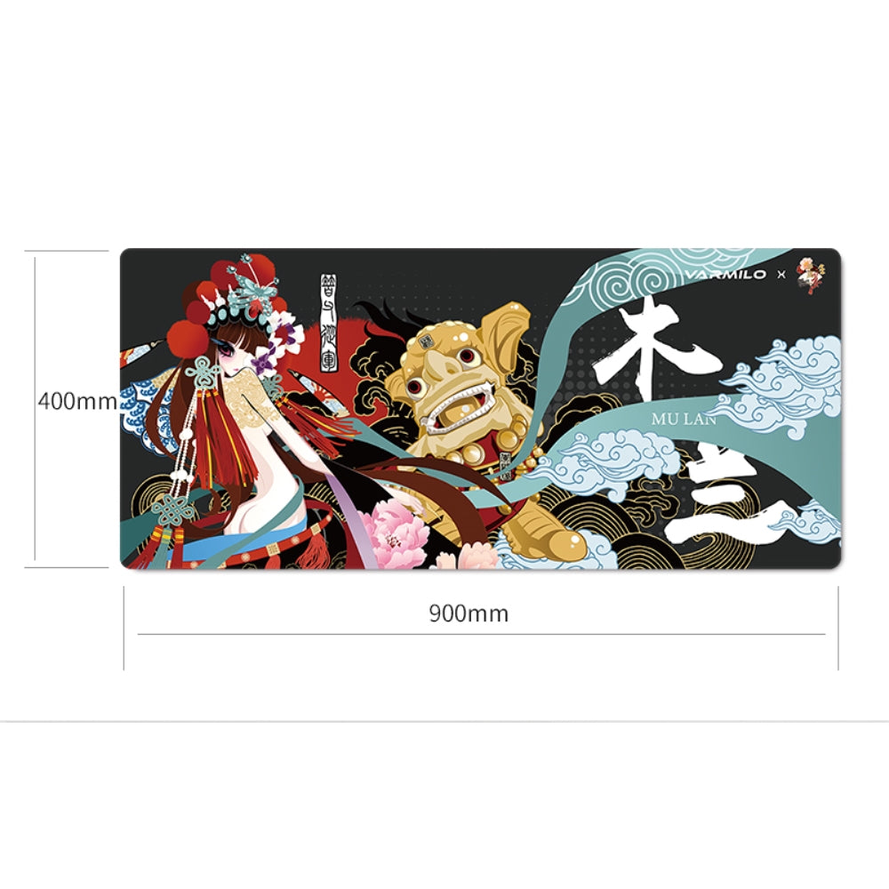 Varmilo Beijing Opera Mousepad XL -Mulan-