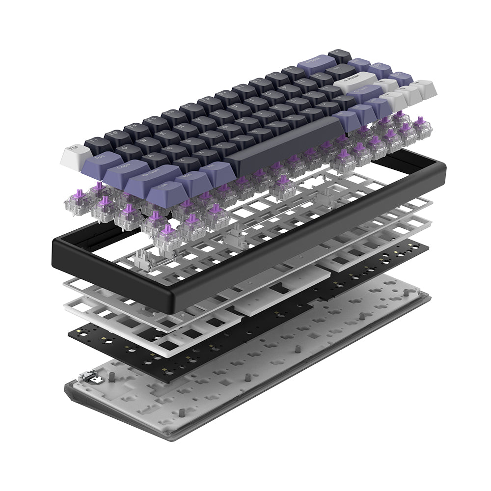 Arbiter Studio Polar 65 Keyboard Midnight Lilac / Black frame