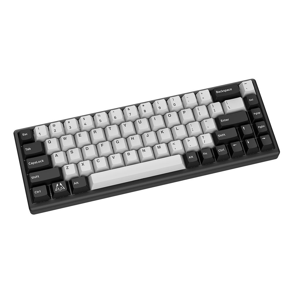 Arbiter Studio TENKO Polar 65 + HE Magnetic Gaming Keyboard Black Panda