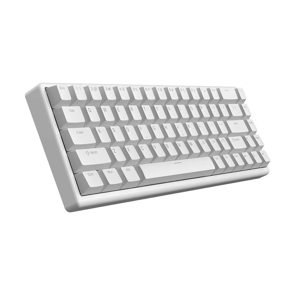 Arbiter Studio TENKO Polar 65 + HE Magnetic Gaming Keyboard Just White