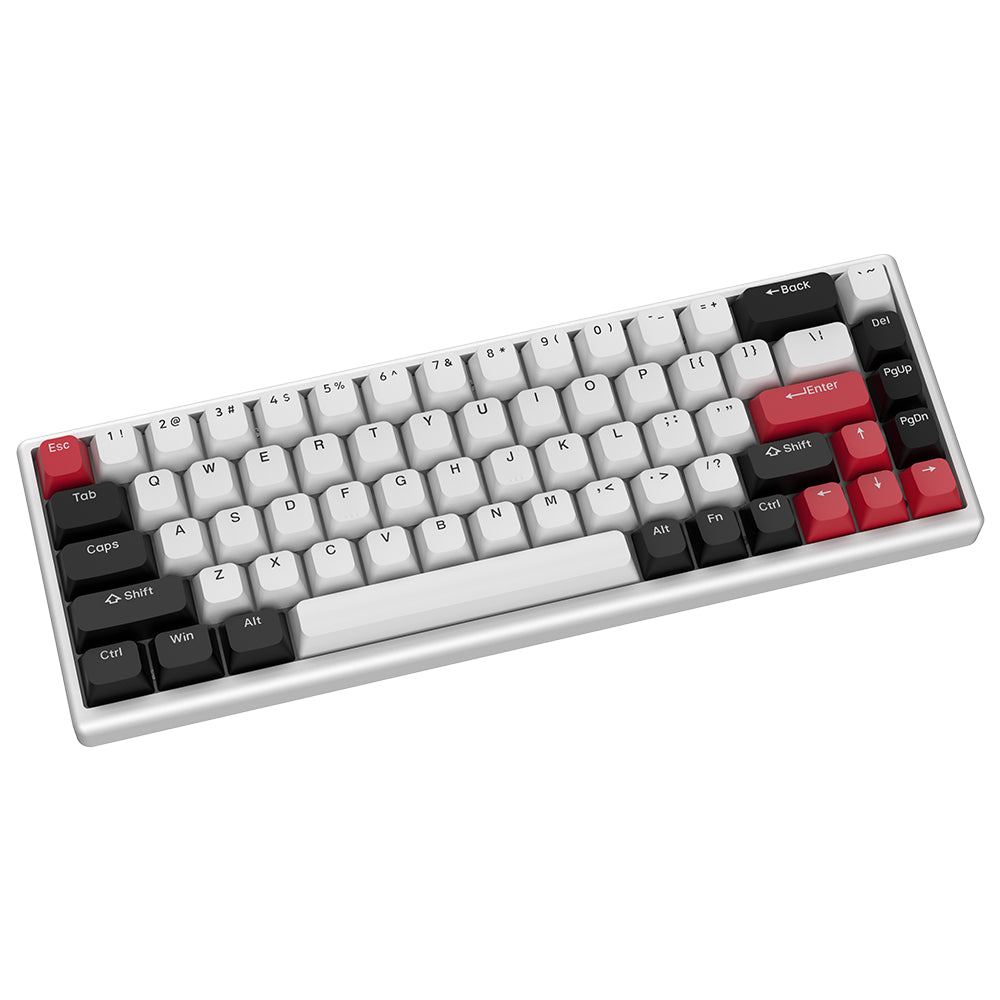 Arbiter Studio Polar 65 Keyboard Ronin Red / Silver frame