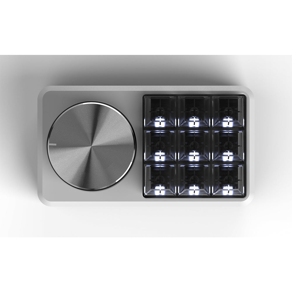 Binepad BNK9 CNC Aluminum Macropad Black