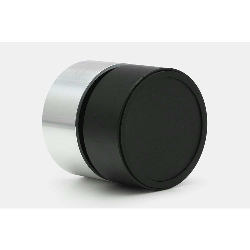 Binepad BNR1-V2 CNC Aluminum PC Knob Silver Knob Black Bottom