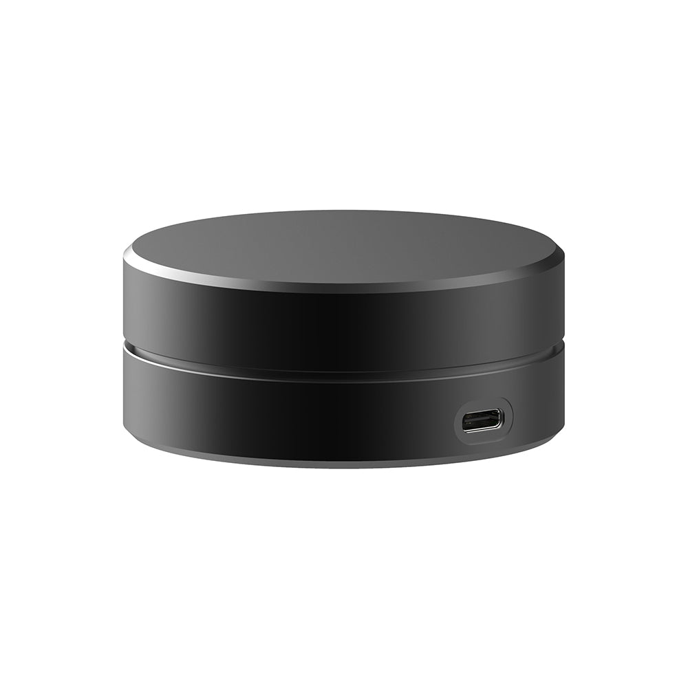 Binepad Neo Knob KN01 CNC Aluminum PC Knob Black Knob Black Bottom