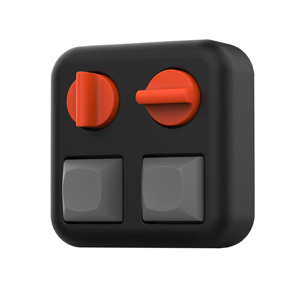 ホクセイモデル　マクロバットEPPv2 Binepad(バインパッド) Pixie マクロパッド Black 通販：ふもっふのお