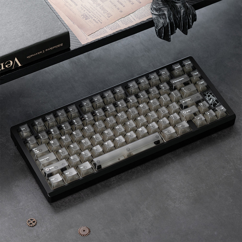 Chilkey Slice75 HE Keyboard Fog Black WS Flux Switch