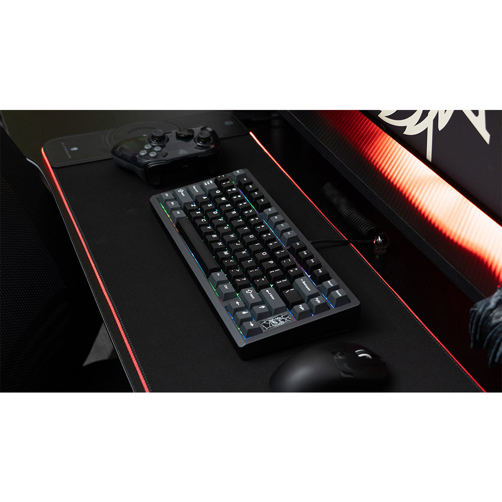 Chilkey Slice75 HE Keyboard Gray Gateron Magnetic Jade Pro Switch