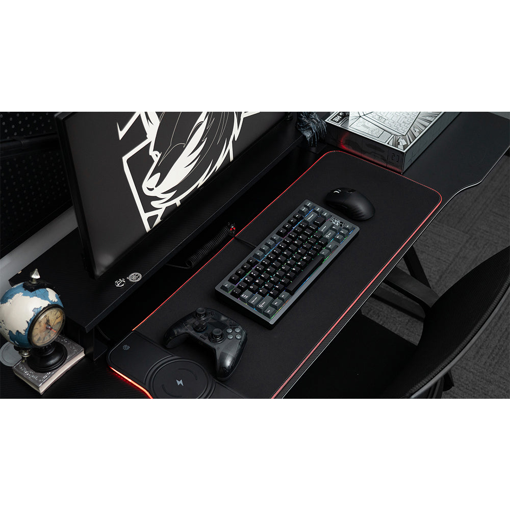 Chilkey Slice75 HE Keyboard Gray Gateron Magnetic Jade Pro Switch