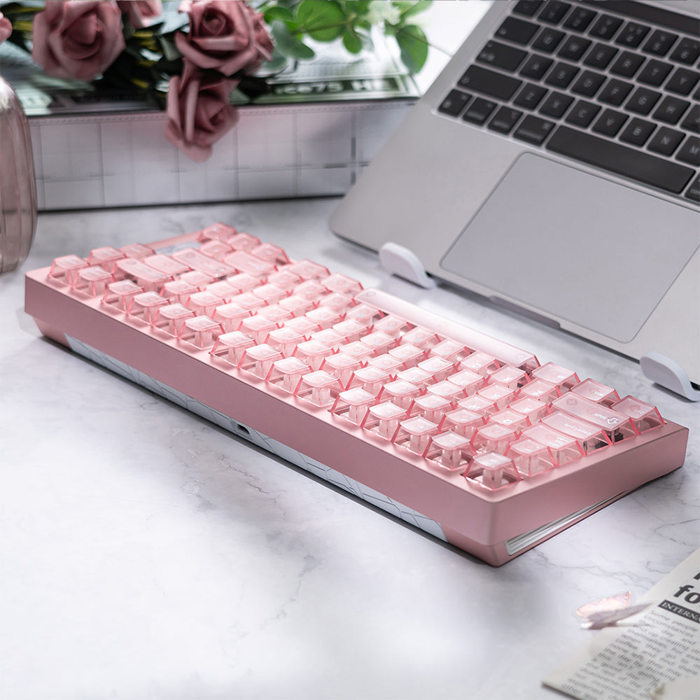 Chilkey Slice75 HE Keyboard Pink WS Flux Switch