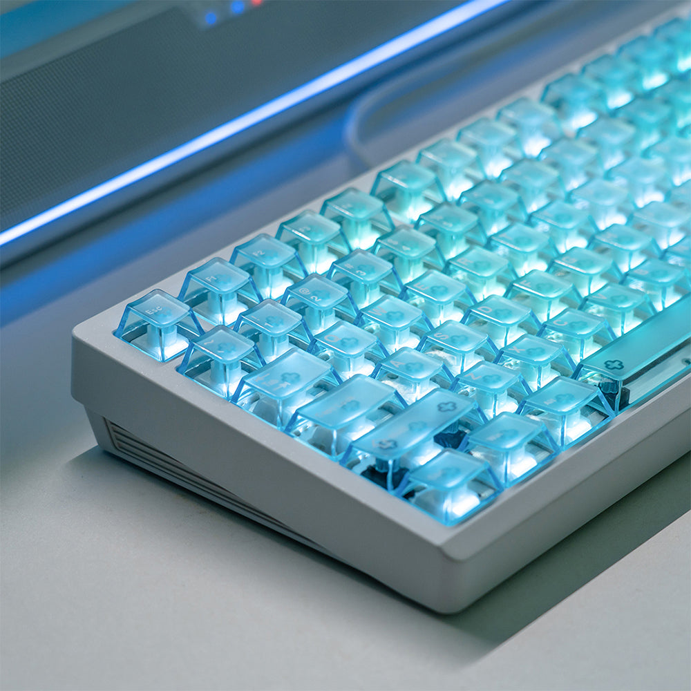 Chilkey Slice75 HE Keyboard White WS Flux Switch