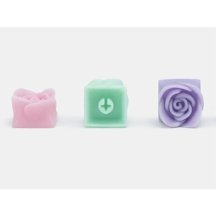 Capsmiths Rose Artisan Keycap (Mint)