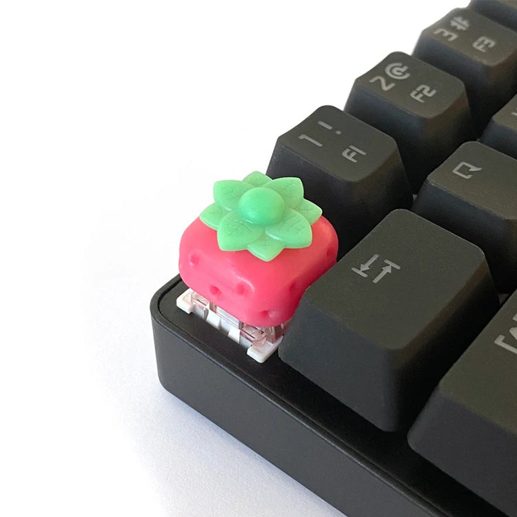 Capsmiths Strawberry Artisan Keycap (Laser Pink)