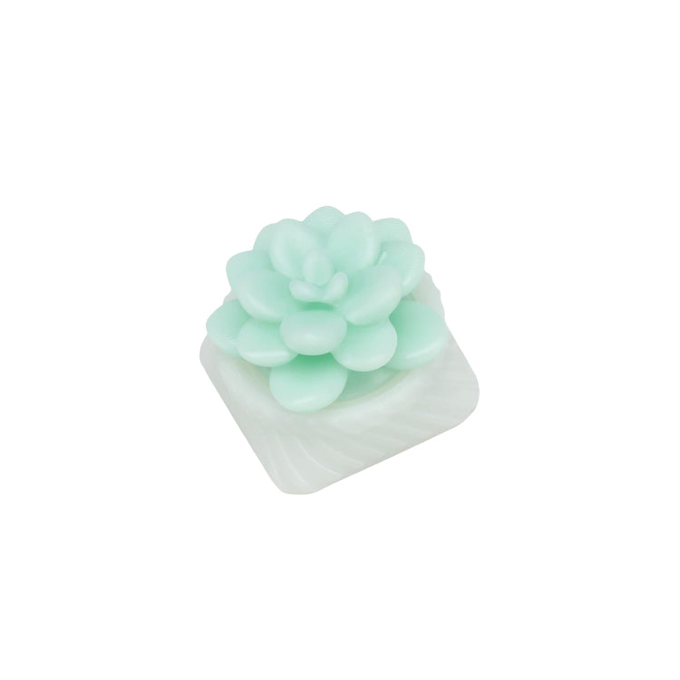 Capsmiths Succulent Echeveria Artisan Keycap (Mint)