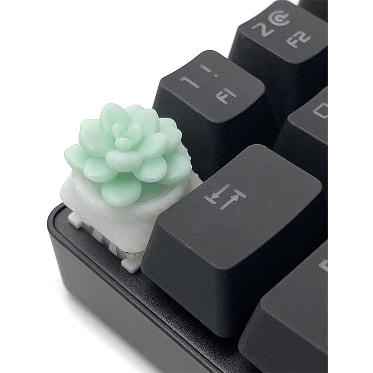 Capsmiths Succulent Echeveria Artisan Keycap (Mint)