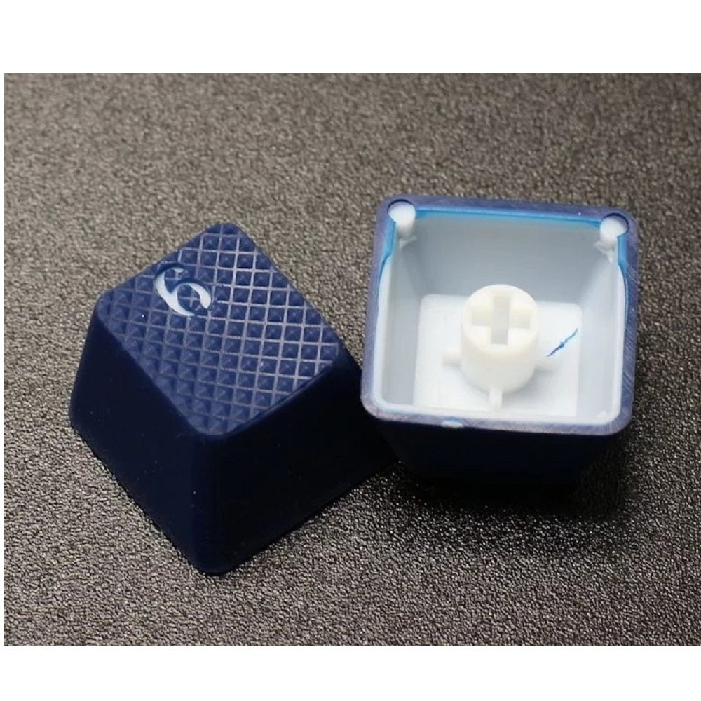 Tai-Hao Rubber Gaming Backlit Keycaps-18 keys/8 keys Dark Blue