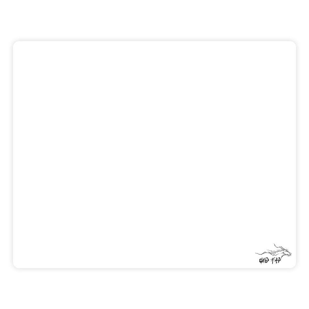 Dream Gamer Thunder Glass Mousepad White【他商品との同梱不可】