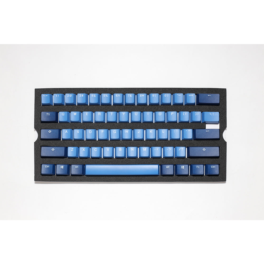 Ducky Good in Blue keycaps