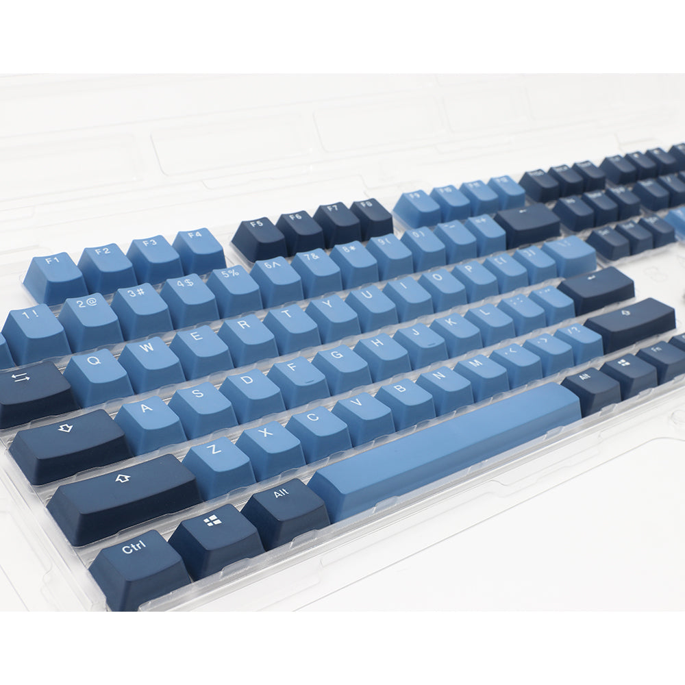 Ducky Good in Blue keycaps