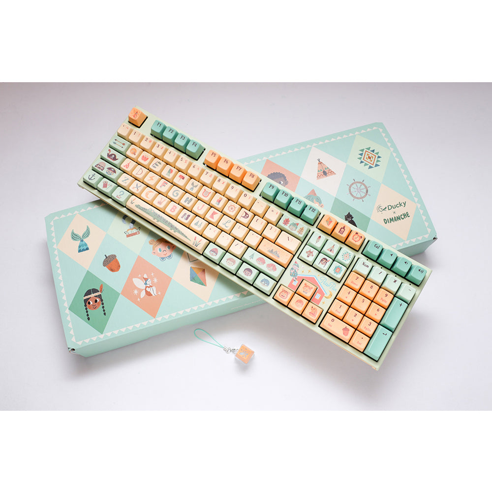 Ducky X Dimanche One 2 Pro Peter Pan Limited Edition Keyboard Full