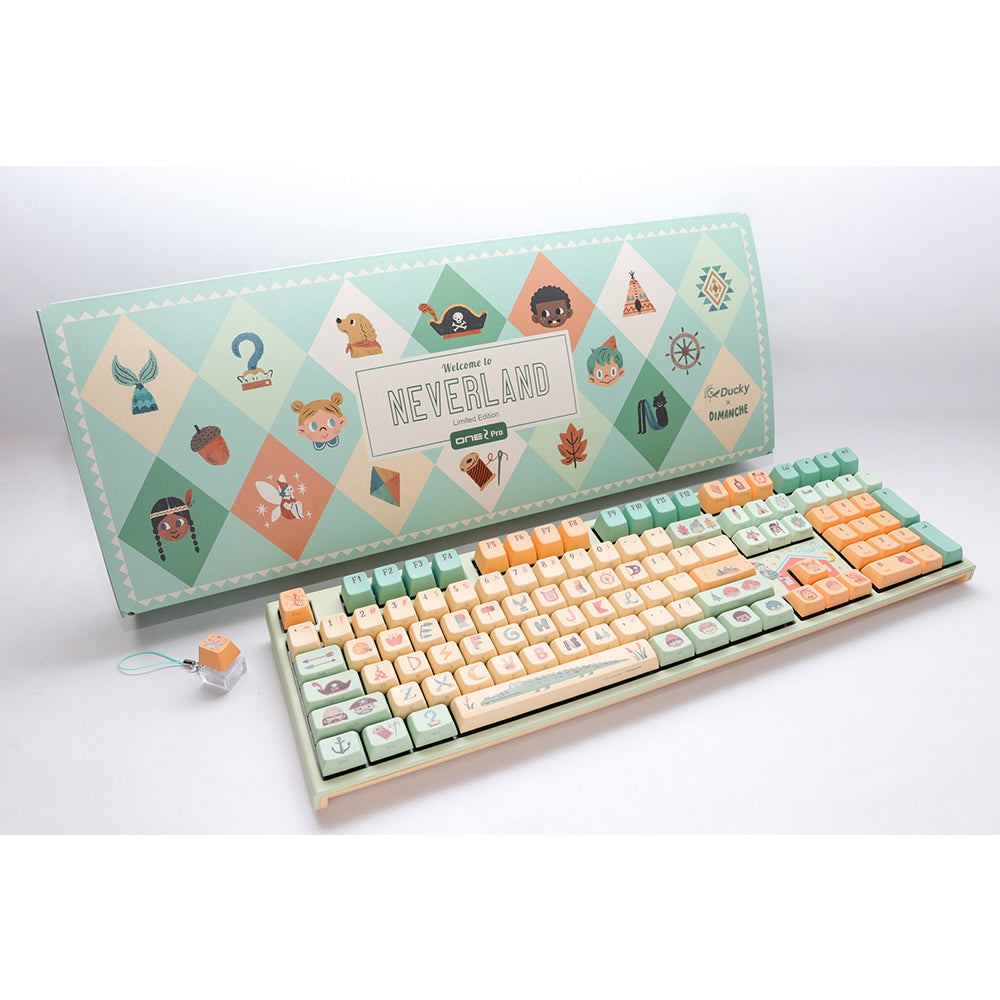 Ducky X Dimanche One 2 Pro Peter Pan Limited Edition Keyboard Full