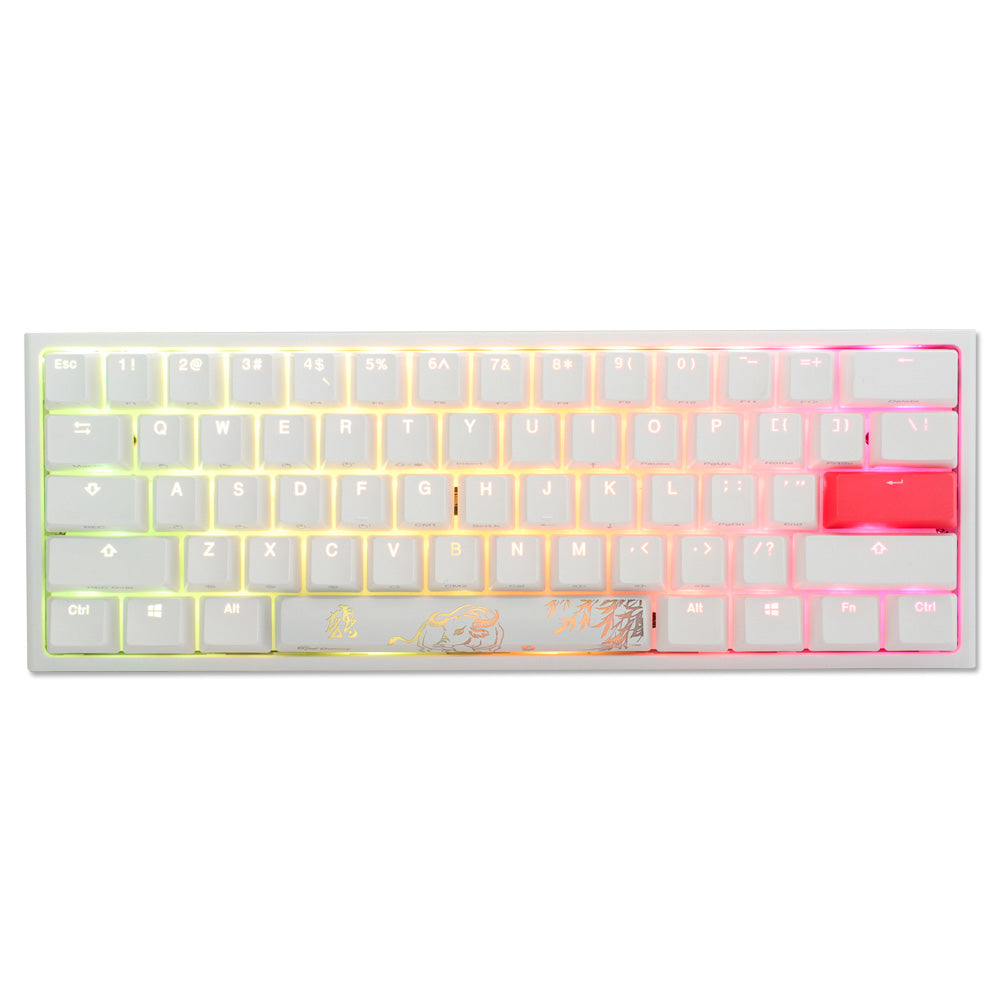 Ducky One 2 Mini Pure White RGB メカニカルキーボード US配列 60