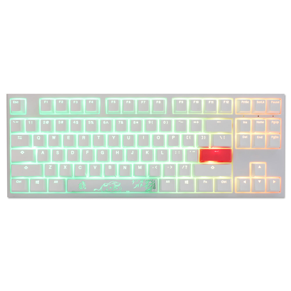 Ducky One 2 Pure White RGB TKL 80% version