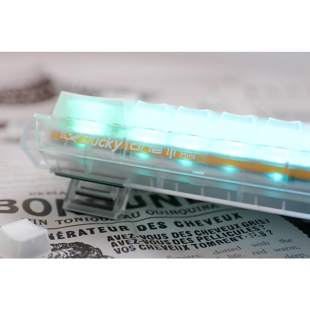 Ducky One 3 Mini 60% keyboard Aura Edition Aura White