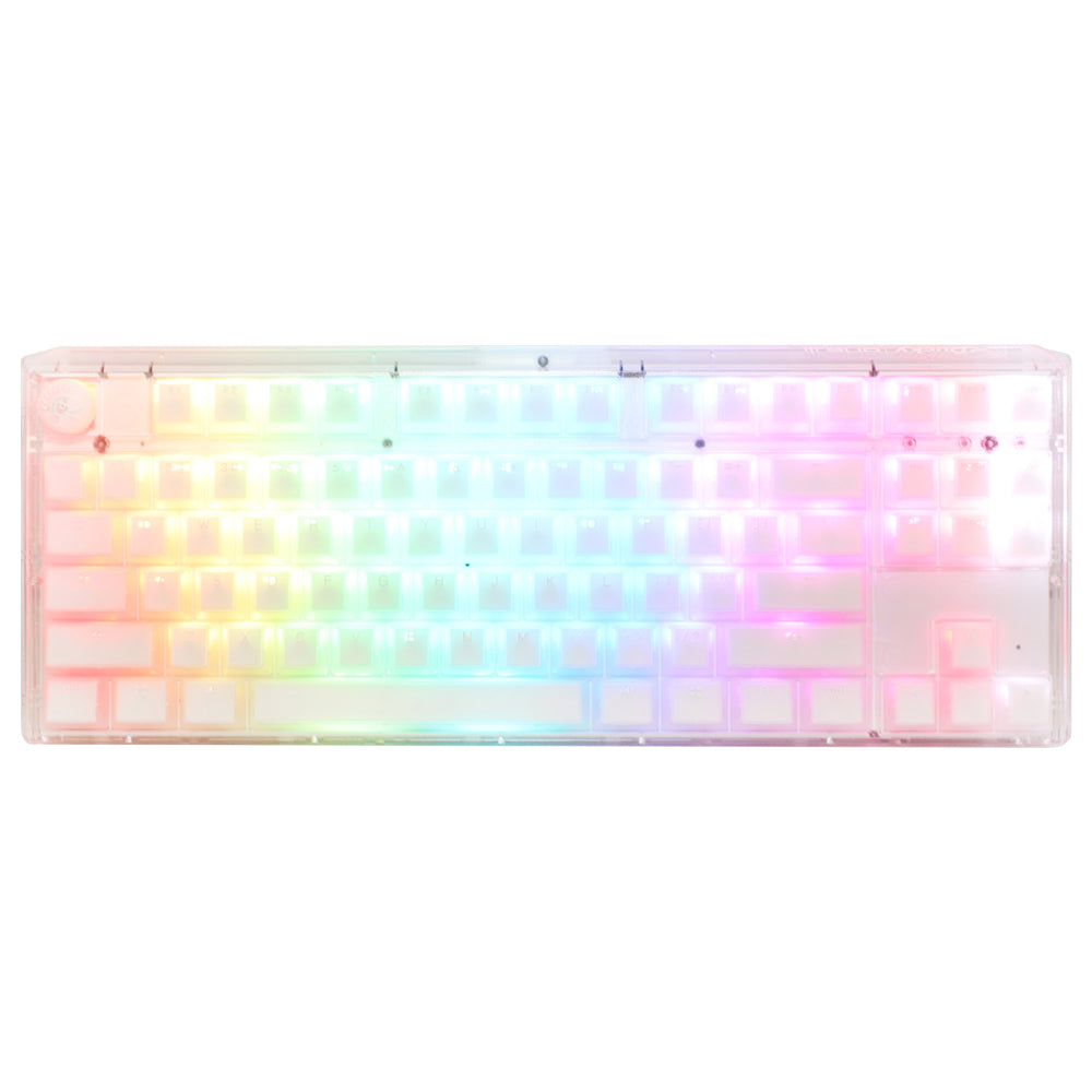 Ducky One 3 TKL 80% keyboard Aura Edition Aura White