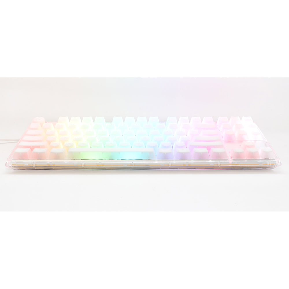 Ducky One 3 TKL 80% keyboard Aura Edition Aura White