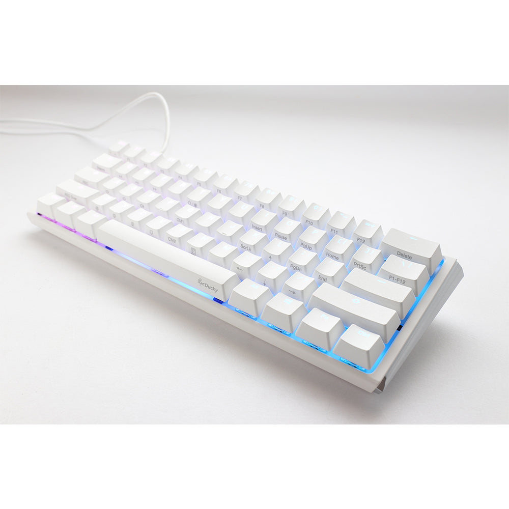 Ducky One 3 Mini 60% keyboard Classic Pure White