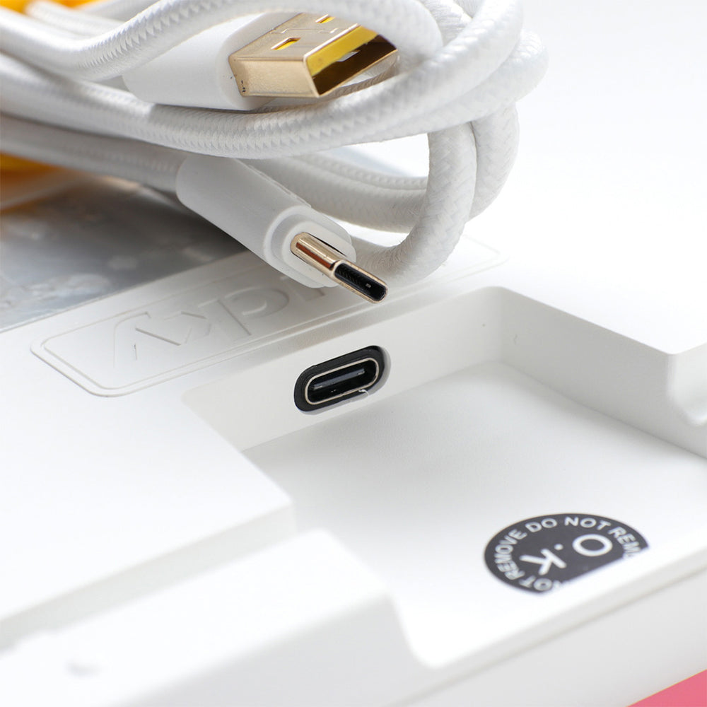 Ducky One 3 TKL size 80% keyboard Gossamer Pink