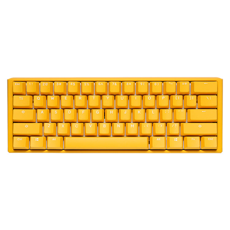 Ducky One 3 Mini 60% keyboard Yellow Ducky