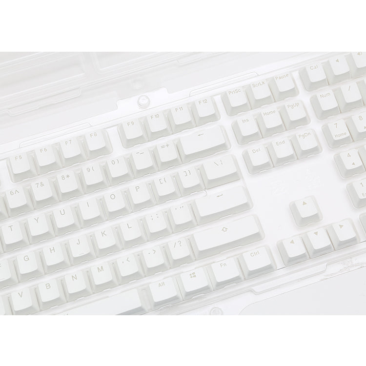 Ducky PBT Doubleshot 108-Key Keycap Set White
