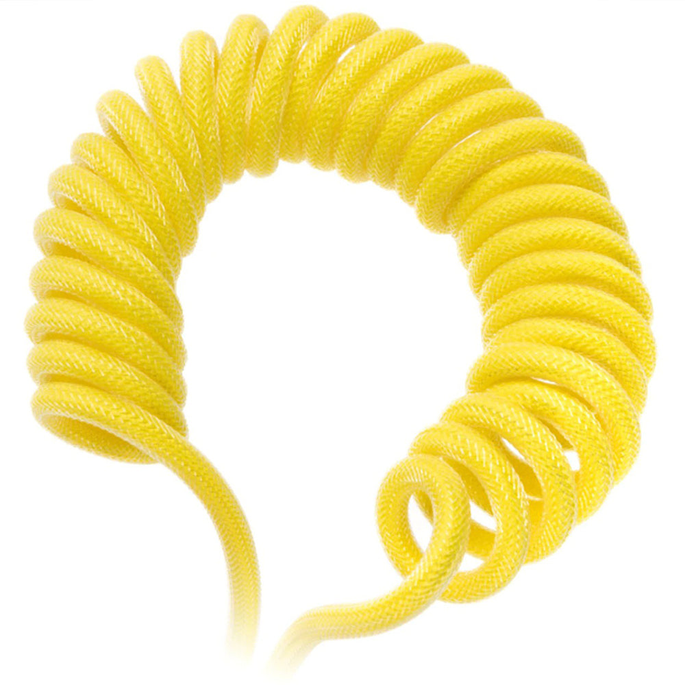 Ducky Premicord Custom Coiled USB Cable Cotton Candy