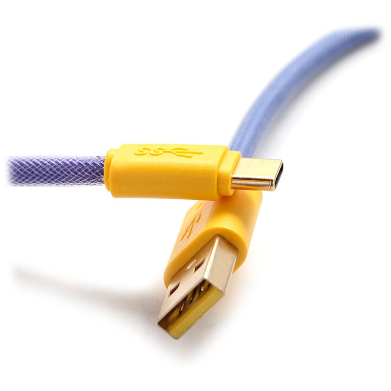 Ducky Premicord Custom Coiled USB Cable Horizon