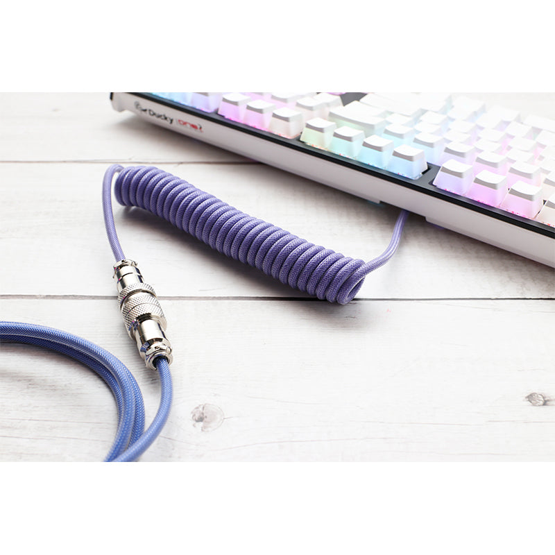 Ducky Premicord Custom Coiled USB Cable Horizon