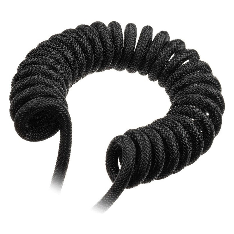 Ducky Premicord Custom Coiled USB Cable Phantom Black
