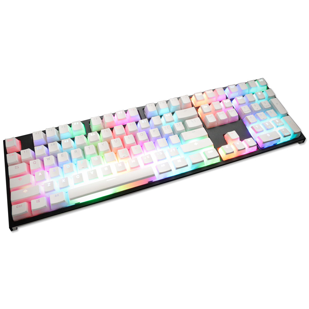 Ducky(ダッキー) プリン キーキャップセット ホワイト Cherry社製の