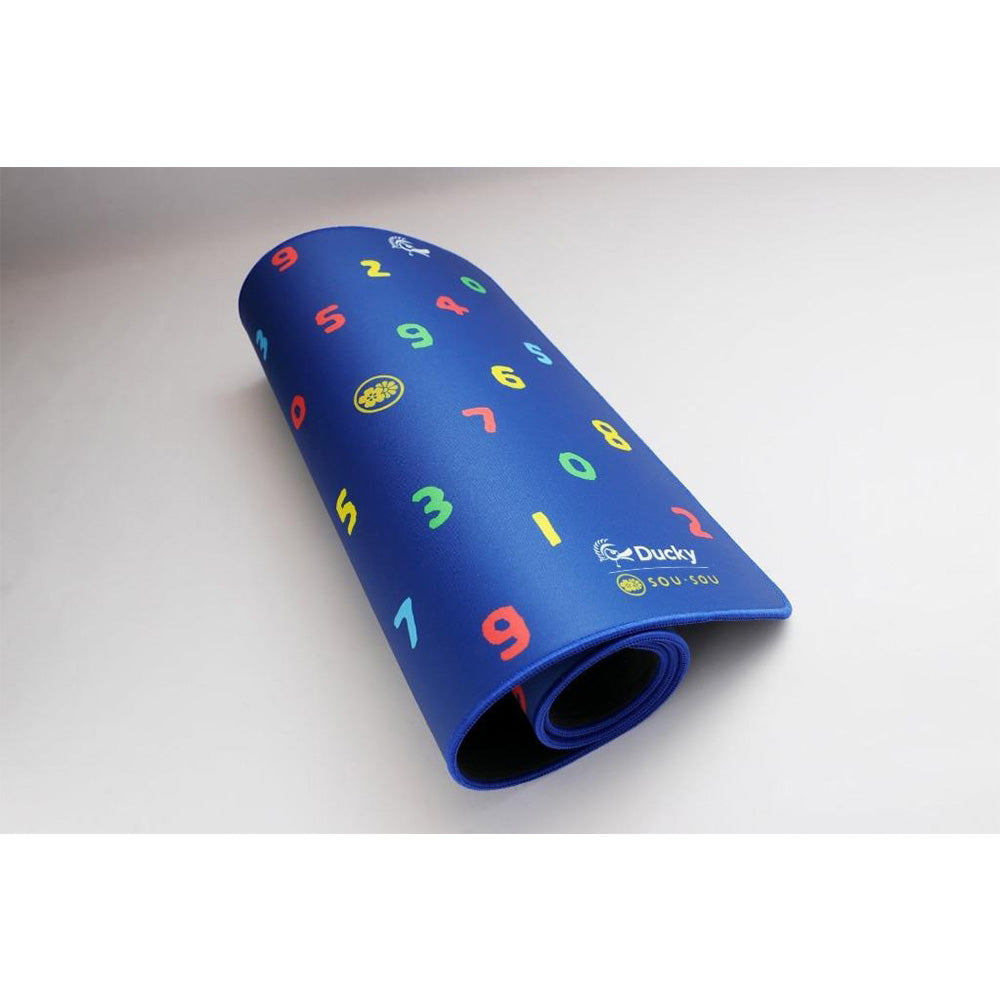 Ducky x SOU・SOU Large Desk Pad/Mat with Stitched Edges (800 x 350)