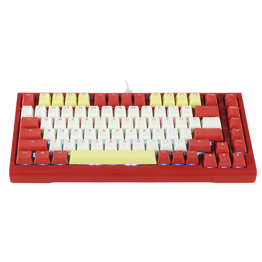 【限定】Ducky ProjectD x Bethesda Tinker 75 Mechanical Keyboard Fallout Nuka Cola Edition