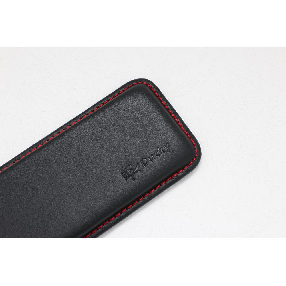 Ducky TKL Wrist Rest with Red Stitch