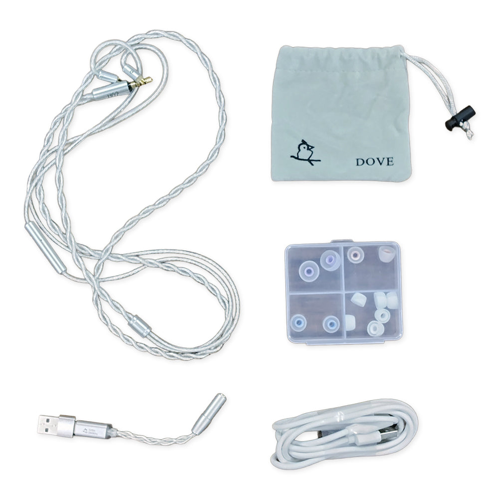 Dove Audio U-02 JM-1 Gaming IEM Earphone Black