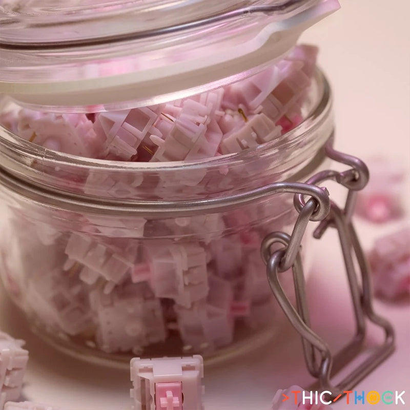 Thic Thock Marshmallow switches 10 pieces