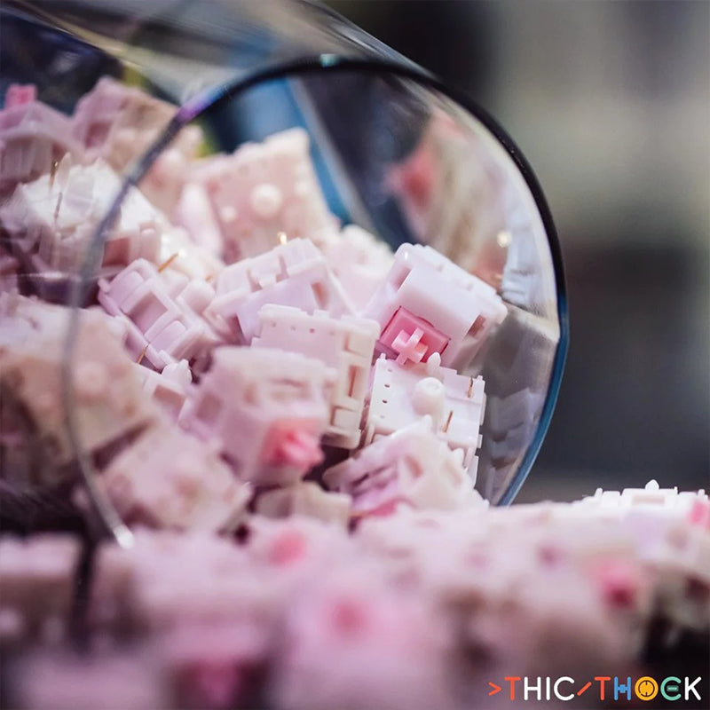 Thic Thock Marshmallow switches 10 pieces
