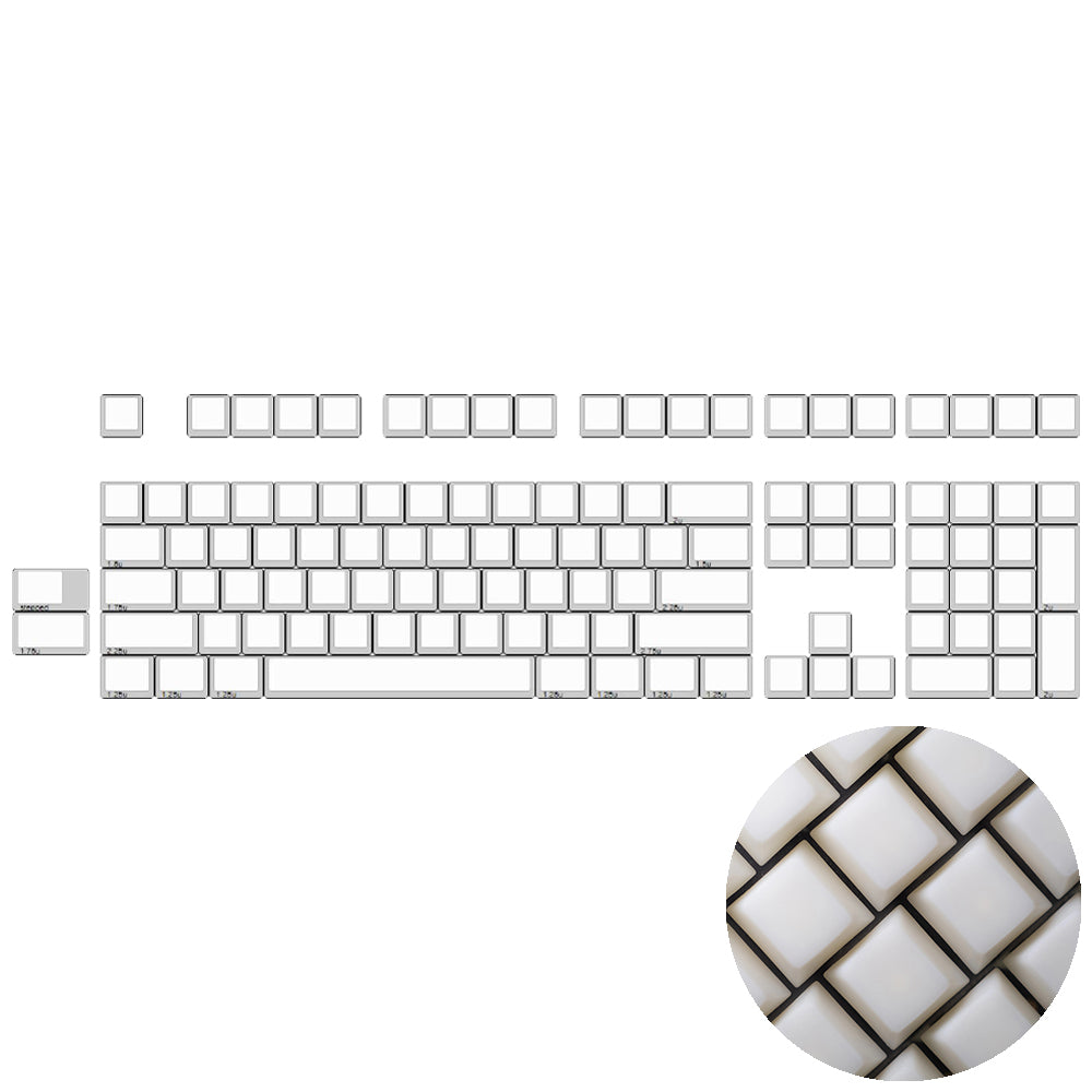 EscapeKeyboard POM JeLLY Keycaps single colour kits Sugarcube