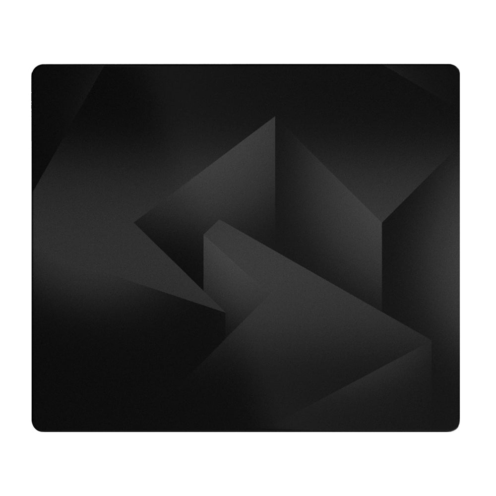 GLSSWRKS Polarity Series Glass Mousepad Large 490x420mm Black【他商品との同梱不可】