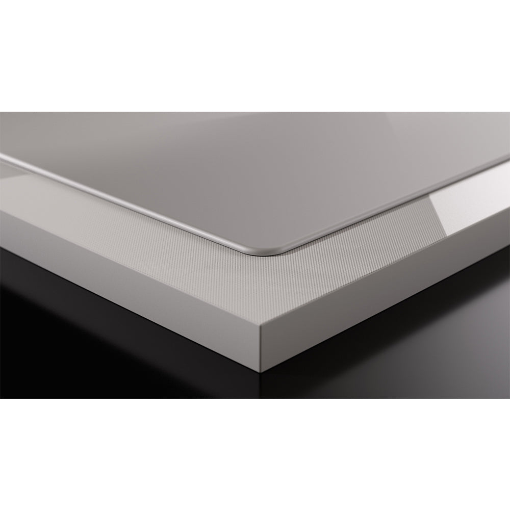 GLSSWRKS Polarity Series Glass Mousepad Large 490x420mm White