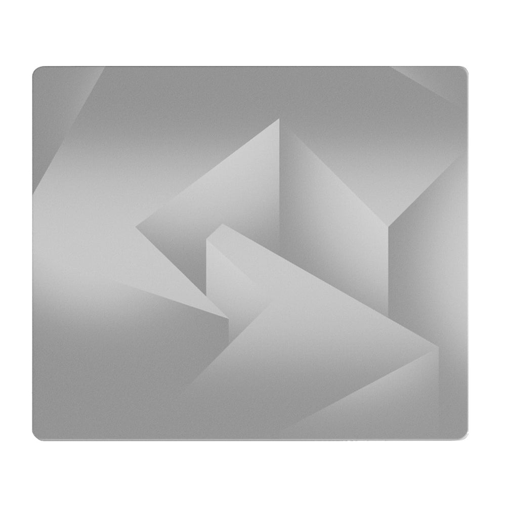 GLSSWRKS Polarity Series Glass Mousepad Large 490x420mm White【他商品との同梱不可】