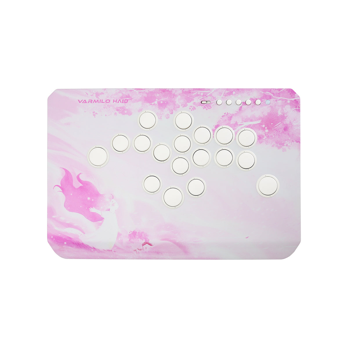 VARMILO HA10(破天) 桜 格闘ゲーム用レバーレスアーケード 