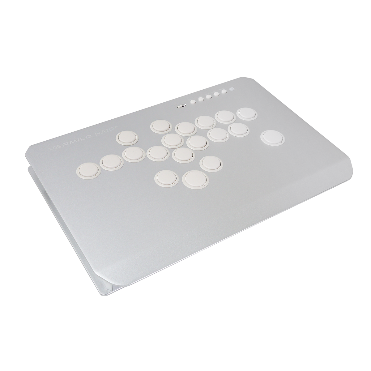 VARMILO HA10+ Lunar Silver Leverless Arcade Controller for Fighting Games